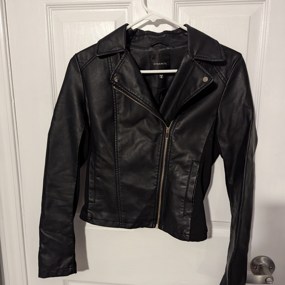 Dynamite Black Women's Leather Jacket